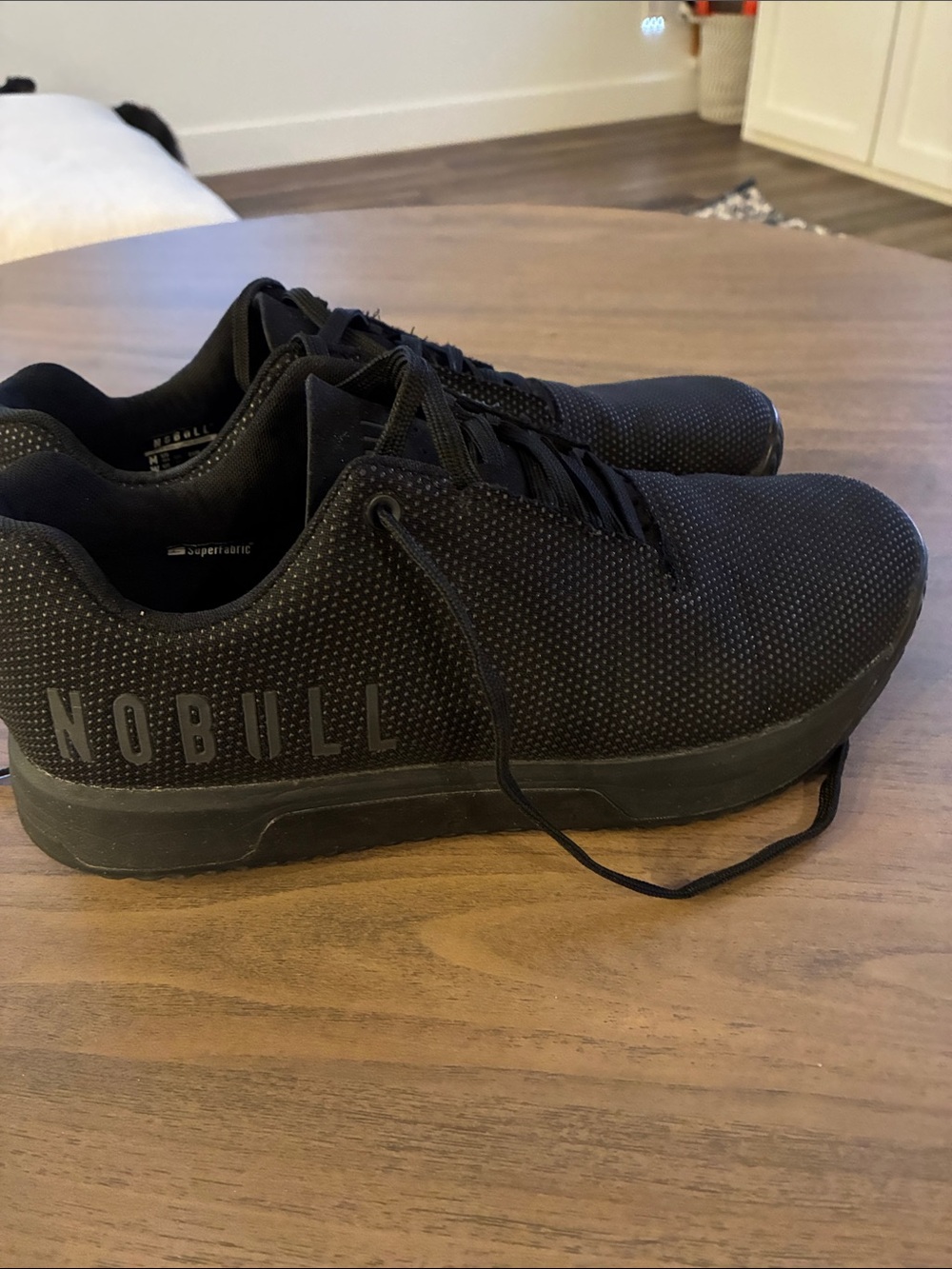 NOBULL All-Black Low-Profile Athletic Trainers